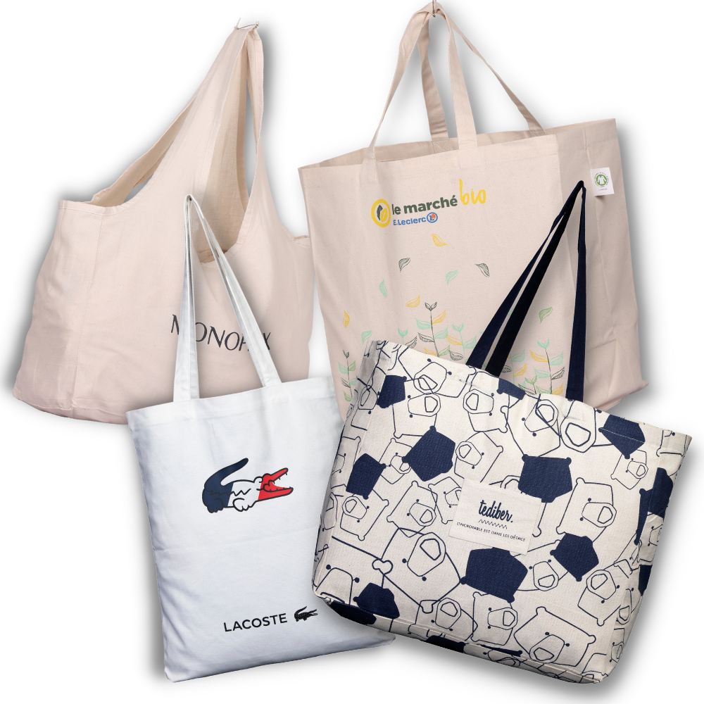 Tote bags CSI COTON