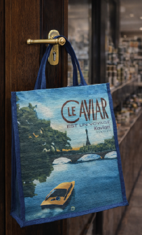 Sac jute impression numérique