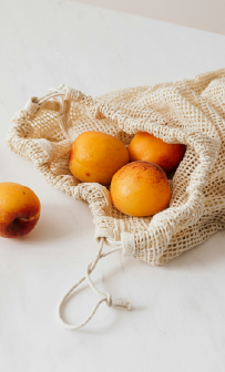 pochettes trousses filet coton