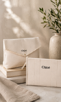 pochettes trousses filet coton