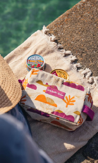 pochettes trousses filet coton
